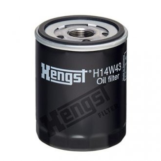 Фільтр масляний HENGST FILTER H14W43 (фото 1)