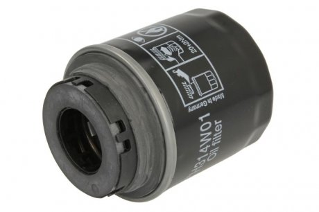 Фільтр масляний двигуна VAG 1.2-1.4 TSI 07- (вир-во) HENGST FILTER H314W01 (фото 1)