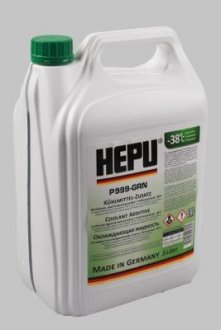 Антифриз G11 -80°C зеленый HEPU P999-GRN-005