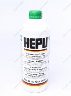 Антифриз G11 -80°C зеленый HEPU P999-GRN