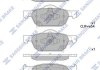 Комплект гальмівних колодок з 4 шт. дисків SP1605