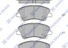 Комплект тормозных колодок из 4 шт. дисков Hi-Q (SANGSIN) SP1901 (фото 1)