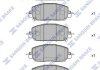 Комплект гальмівних колодок з 4 шт. дисків SP4176