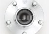 Подшипник предназначен для монтажа на ступицу, шариковый, с элементами монтажа. ILJIN IJ143008 (фото 1)