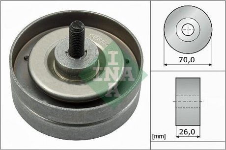 Ролик генератора INA 532 0789 10