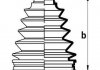 Пильник шрус з полімерного матеріалу у наборі зі змазкою та металевими кріпильними елементами J2862012