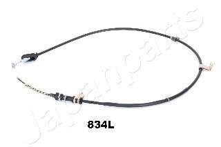 SUZUKI Трос ручн.тормоза лев.Baleno 96- JAPANPARTS BC-834L