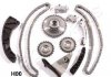 JAPANPARTS HYUNDAI К-т цепи ГРМ Getz,i30,40,Ceed,Matrix,Kia Rio,Venga 1.4/1.7CRDI 05- KDK-H00