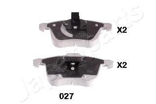 CADILLAC Тормозные колодки дисковые BLS, Opel Vectra C 3,0 V6 03- JAPANPARTS PA-027AF