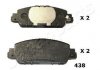 JAPANPARTS Тормозные колодки передн.дисковые HONDA HR-V (RU) 1.5 1.6I-DTEC 2015-, HONDA ACCORD IX PA-438AF