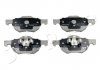 Колодки тормозные дисковые Honda Accord vii 2.0 (03-08),Honda Accord vii 2.0 (03 JAPKO 50452 (фото 1)