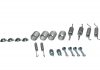 Комплект пружинок барабанных тормозов зад IBIZA/FABIA/GOLF 86- 200х40 JP GROUP 1164001410
