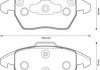 JURID CITROEN Торм.колодки передн.C4 Grand Picasso 06-, Peugeot 207,307, 308 08- 573134J