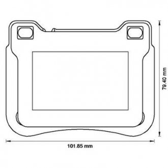 DB Тормозные колодки передн.W203 (sport),CLK C209,SLK R171 00- JURID 573177J