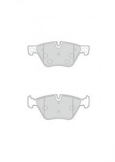 BMW Тормозные колодки передн.5 F10 518d-528i 11- JURID 573364J