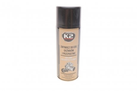 Засіб для очищення карбюратора / PRO CARB, EGR, TURBO AND INTAKE VALVE CLEANER 400ML K2 W128 (фото 1)