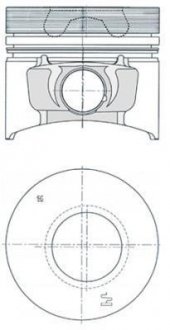 Поршень KOLBENSCHMIDT 40 773 600