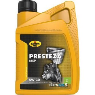 Олія моторна Presteza MSP 5W-30 (1 л) KROON OIL 33228