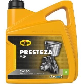 Олія моторна Presteza MSP 5W-30 (4 л) KROON OIL 35137