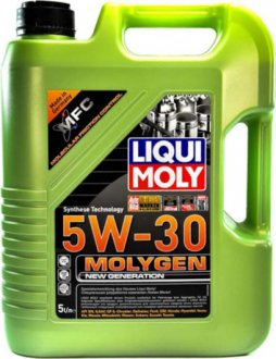 Олія моторна Molygen New Generation 5W-30 (5 л) LIQUI MOLY 9043 (фото 1)