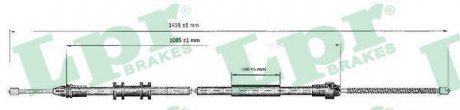 Трос ручного гальма LPR C0699B