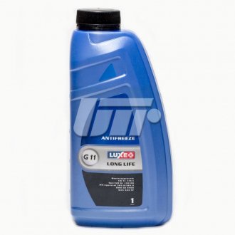 Охлаждающая жидкость Long Life, G11 (синий), 1кг Luxoil 665 (фото 1)