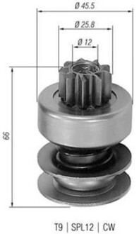 Бендикс OPEL Astra,Kadett E,Omega A/B,Vectra A [940113020063] MAGNETI MARELLI AMB0063