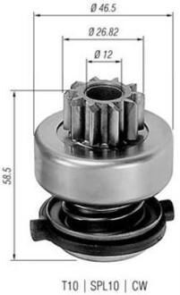 Бендикс (z=10) FORD Sierra 1,6/1,8/2,0, Escort 1,1, Fiesta 1,4 MAGNETI MARELLI AMB0149