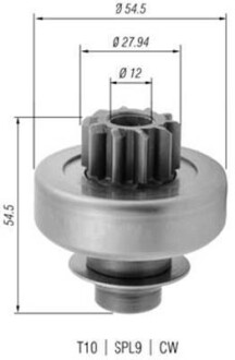 Бендикс CITROEN PEUGEOT ROVER TATRA [940113020379] MAGNETI MARELLI AMB0379