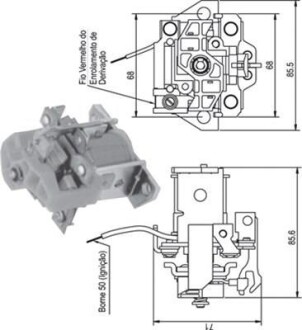 Соленоид FIAT.CUMMINS - BOSCH [940113050336] MAGNETI MARELLI AME0336