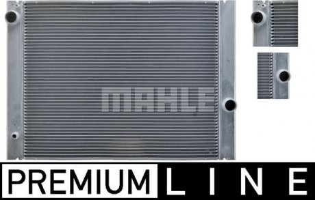 Радіатор 488 mm BMW 7 (E65) MAHLE / KNECHT ="CR511000P" (фото 1)