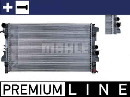 Радиатор 405 mm MERCEDES-BENZ MAHLE / KNECHT ="CR608000P"