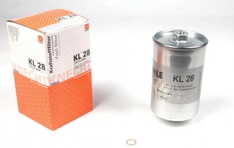Фильтр топливный MAHLE / KNECHT KL 28 (фото 1)