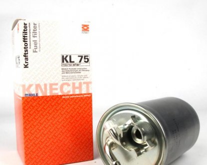 Фильтр топливный VW - LT, TRANSPORTER III, IV MAHLE / KNECHT KL75