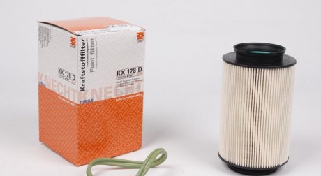 Фильтр топливный VAG 1.9, 2.0 TDI 04- (-) MAHLE / KNECHT KX178D (фото 1)
