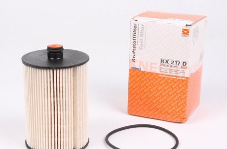 Фильтрующий элемент топливного фильтра VW - LT MAHLE / KNECHT KX 217D (фото 1)