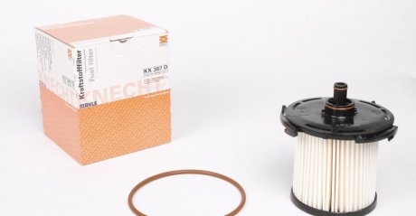 Фильтр топливный FORD TRANSIT 2.2 TDCI 12- (-) MAHLE / KNECHT KX 387D (фото 1)