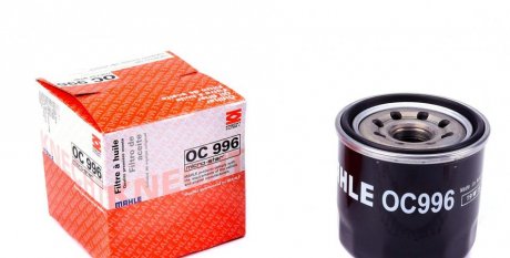 Фільтр масляний CHEVROLET AVEO (T250, T255) 1.2 (вир-во -) MAHLE / KNECHT OC 996 (фото 1)