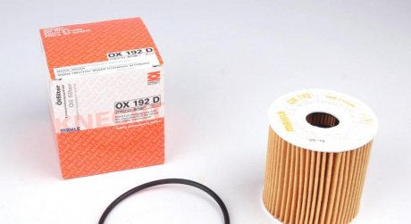 Фильтр масляный двигателя (-) MAHLE / KNECHT OX 192D (фото 1)
