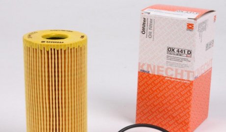 Фильтрующий элемент масляного фильтра Renault MAHLE / KNECHT OX 441D (фото 1)