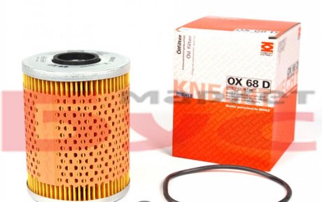 Фильтрующий элемент масляного фильтра BMW MAHLE / KNECHT OX 68D