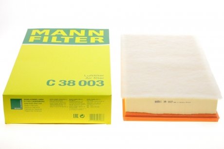 Фильтр воздушный MANN C38003 (фото 1)