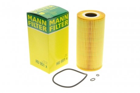 Фильтр масляный двигателя MANN HU 951 X (фото 1)