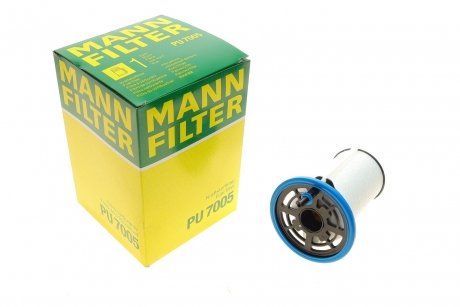 Фільтр паливний FIAT DOBLO, PANDA 1.3, 1.6 D 10- (вир-во) MANN PU 7005 (фото 1)