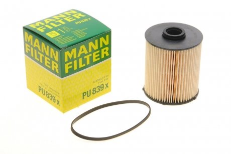 Фильтр топливный, 2.2/2.7/3.2CDI W163/202/210/220 MANN PU 839 X (фото 1)