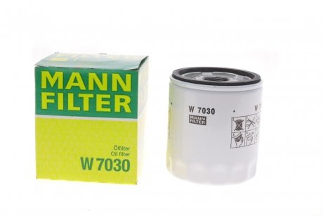 Фильтр масляный двигателя MANN W 7030 (фото 1)