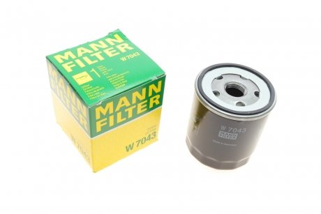 Масляный фильтр MANN W 7043 (фото 1)