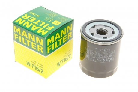 Фильтр масляный MANN W716/2 (фото 1)