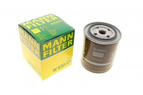 Фильтр масляный двигателя MANN W 930/21 (фото 1)