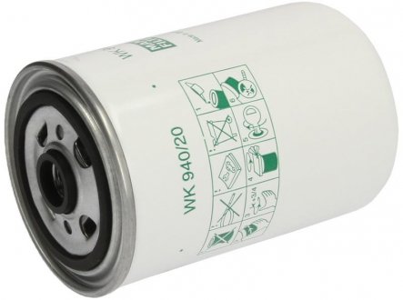 Фильтр топливный низкого давления RVI Magnum, Midlum, Premium, Kerax MANN WK 940/20 (фото 1)